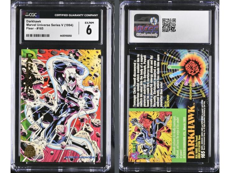 This curated set of four cards is a magnificent visual feast, paying homage to the mutant boom and dark hero sagas of the 199
